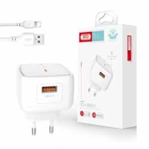 XO L59 18W Original 3Pin Fast Charger