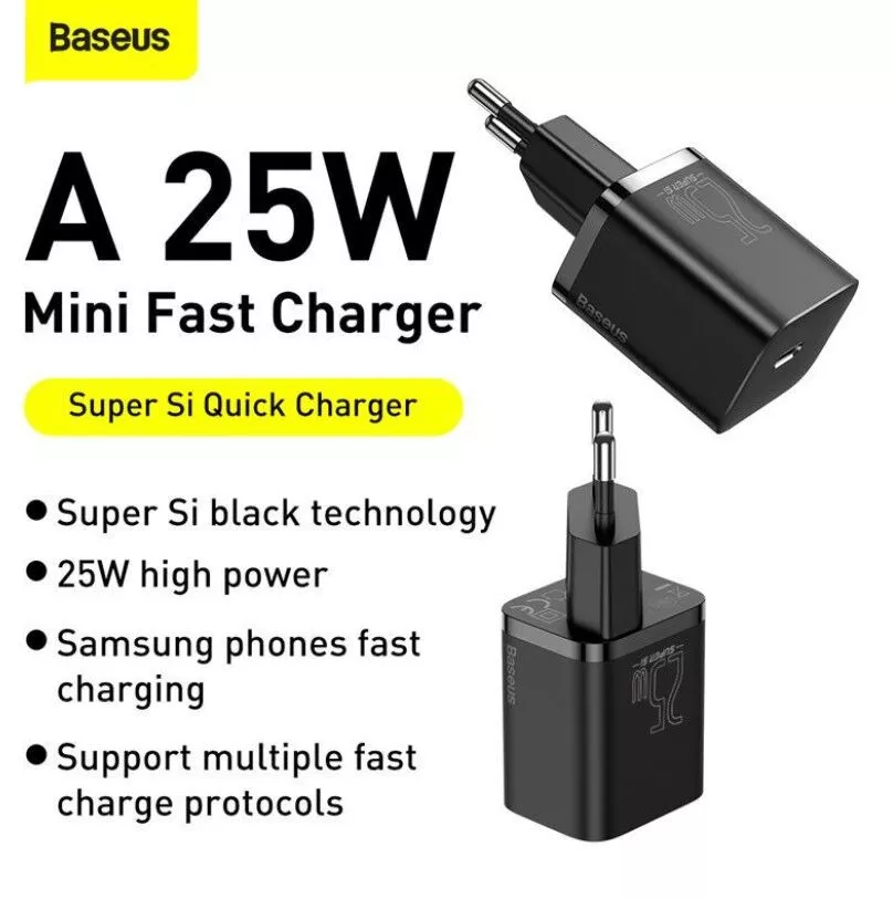 Baseus Super Si 1C 25W Fast Charger 3 Baseus Super Si 1C 25W Fast Charger