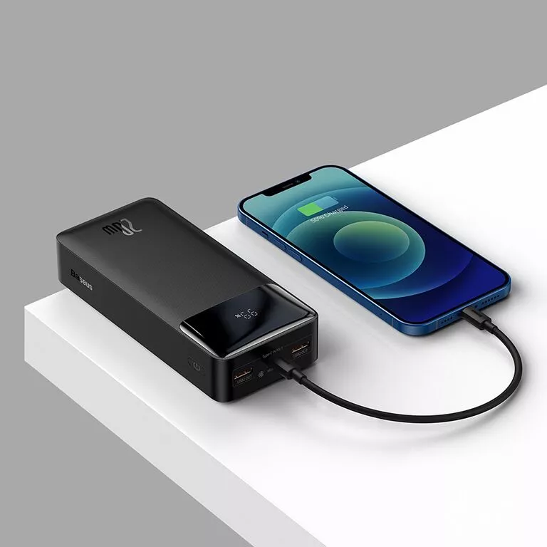 Baseus Bipow 20W 30000mAh Fast Charge Power Bank 4 Baseus Bipow 20W 30000mAh Fast Charge Power Bank - Image 4