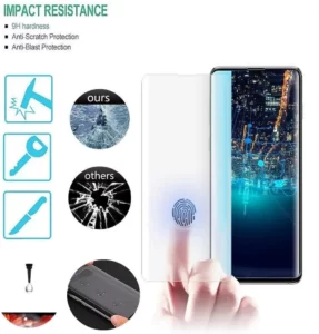 Samsung Galaxy Note 20 LITO UV Liquid Full Glue Tempered Glass Screen Protector 4 LITO UV Liquid Full Glue Tempered Glass Screen Protector for Samsung Phones