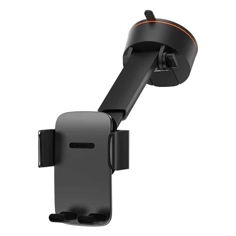 Baseus Easy Control Clamp Car Mount Holder Pro (Suction Cup Version) Black 1 Baseus Easy Control Clamp Car Mount Holder Pro (Suction Cup Version) Black