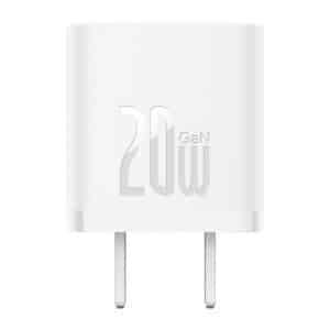 Baseus GaN5 Fast Charger 1C 20W CN (Mini) White