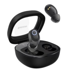 Home 5 Baseus Bowie WM02 PLUS Digital Display 50Hr True Wireless Earphones Black
