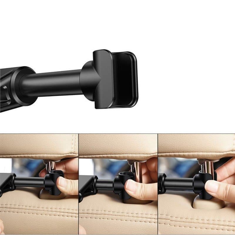 Baseus Backseat Car Mount Black 5 Baseus Backseat Car Mount Black - Image 5