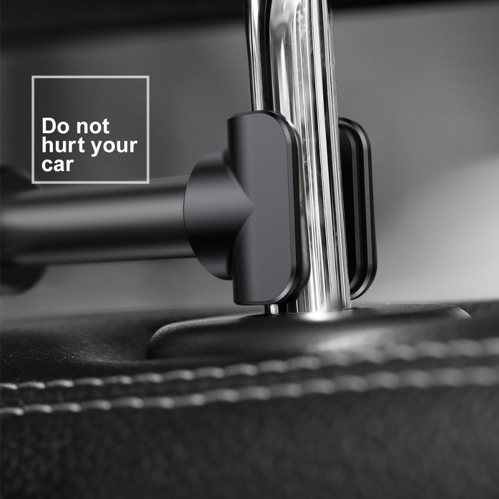 Baseus Backseat Car Mount Black 2 Baseus Backseat Car Mount Black - Image 2