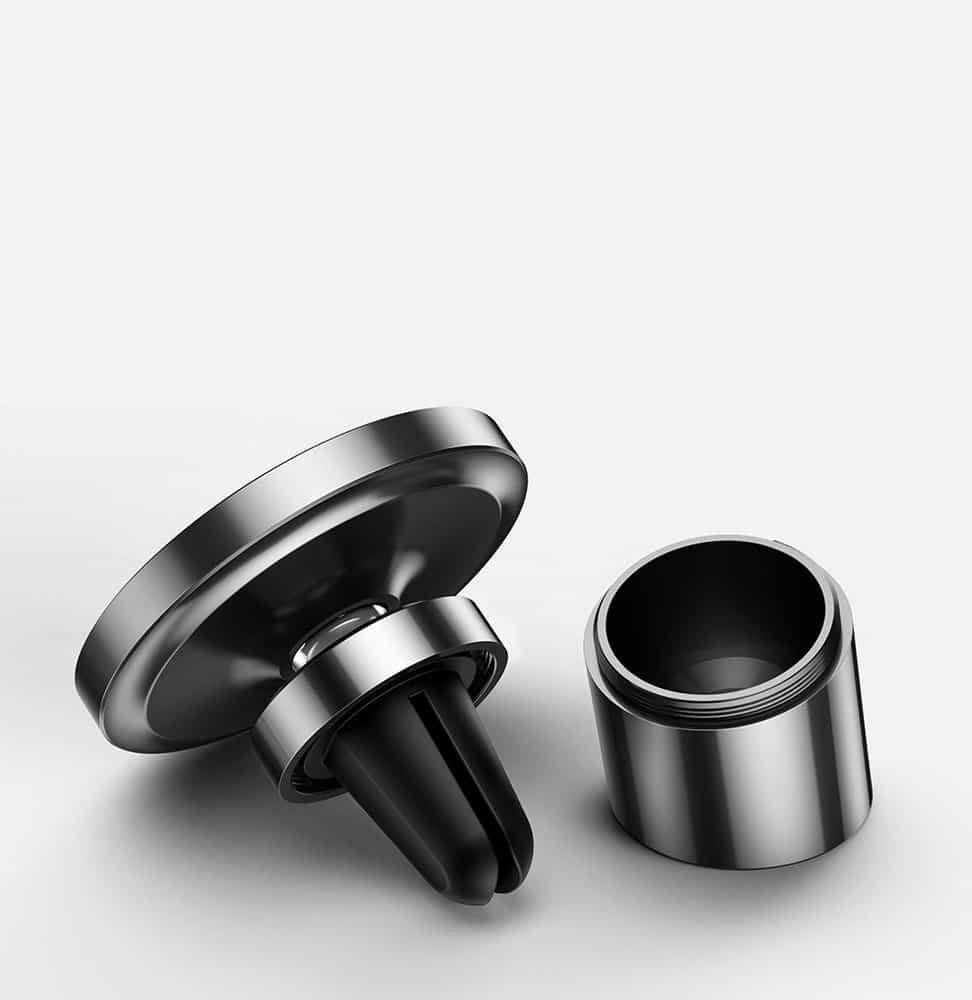 Baseus Magnetic Car Mount (For Dashboards and Air Outlets) Black 3 Baseus Magnetic Car Mount (For Dashboards and Air Outlets) Black - Image 3