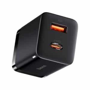 Home 13 Baseus Super Si Pro Quick Charger C+U 30W CN 2 Pin Black