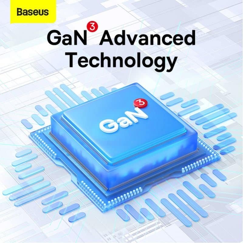 Baseus GaN3 Fast Charger 1C 20W CN 2 Pin White 3 Baseus GaN3 Fast Charger 1C 20W CN 2 Pin White - Image 3