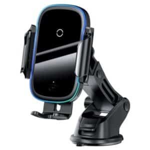 Baseus Light Electric Holder Wireless Charger(15W)(Qi)Black