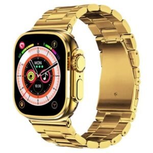 Home 45 Gold Smart Watch GD9 Ultra in a Gold Plated
